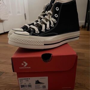 Fresh unworn pair of Chuck Taylor 70’s
